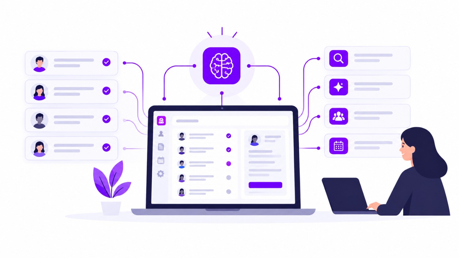 How AI Layers Enhance Staffing Agency ATS Platforms