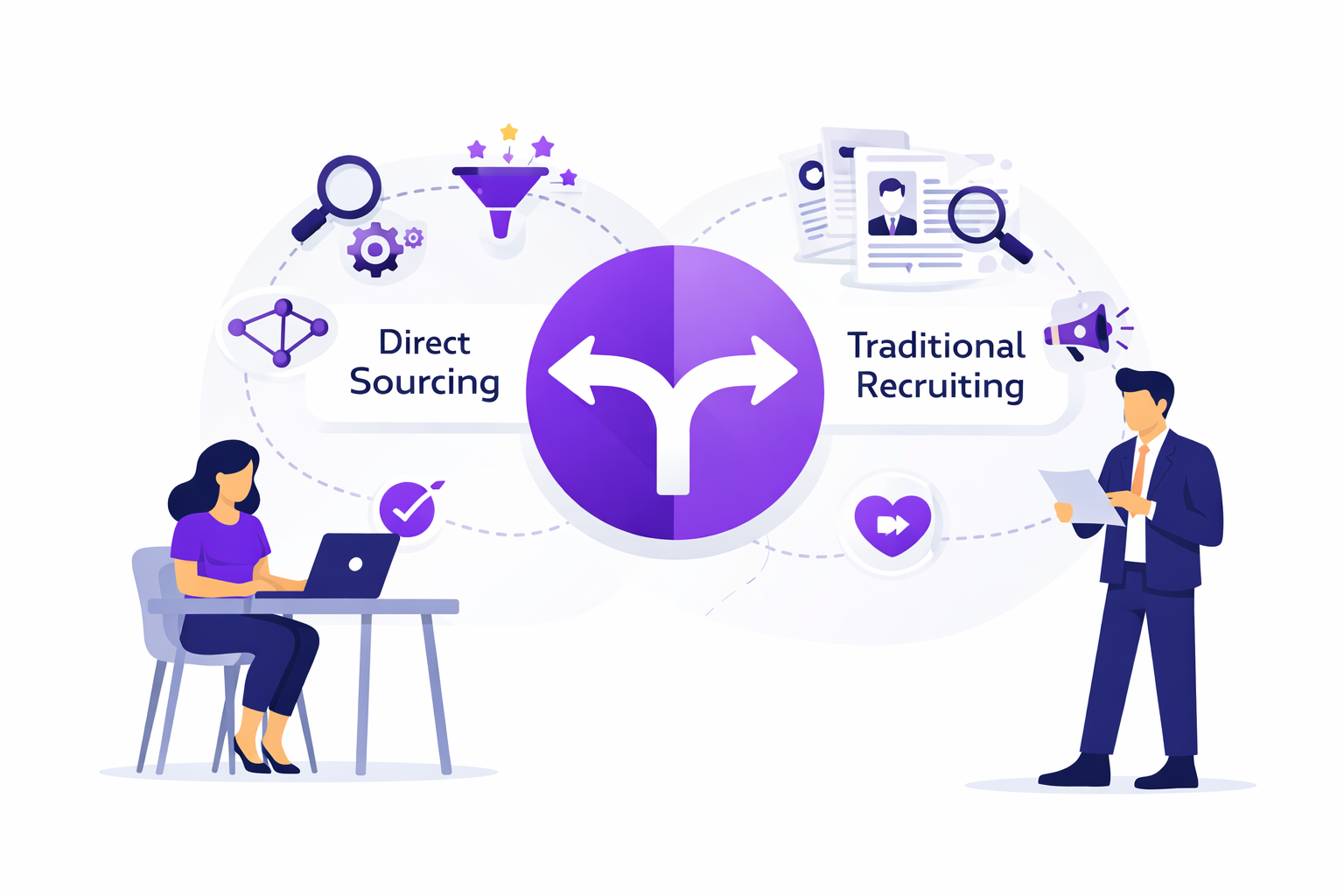 Direct Sourcing vs. Traditional Recruiting: Which Is Right For You?