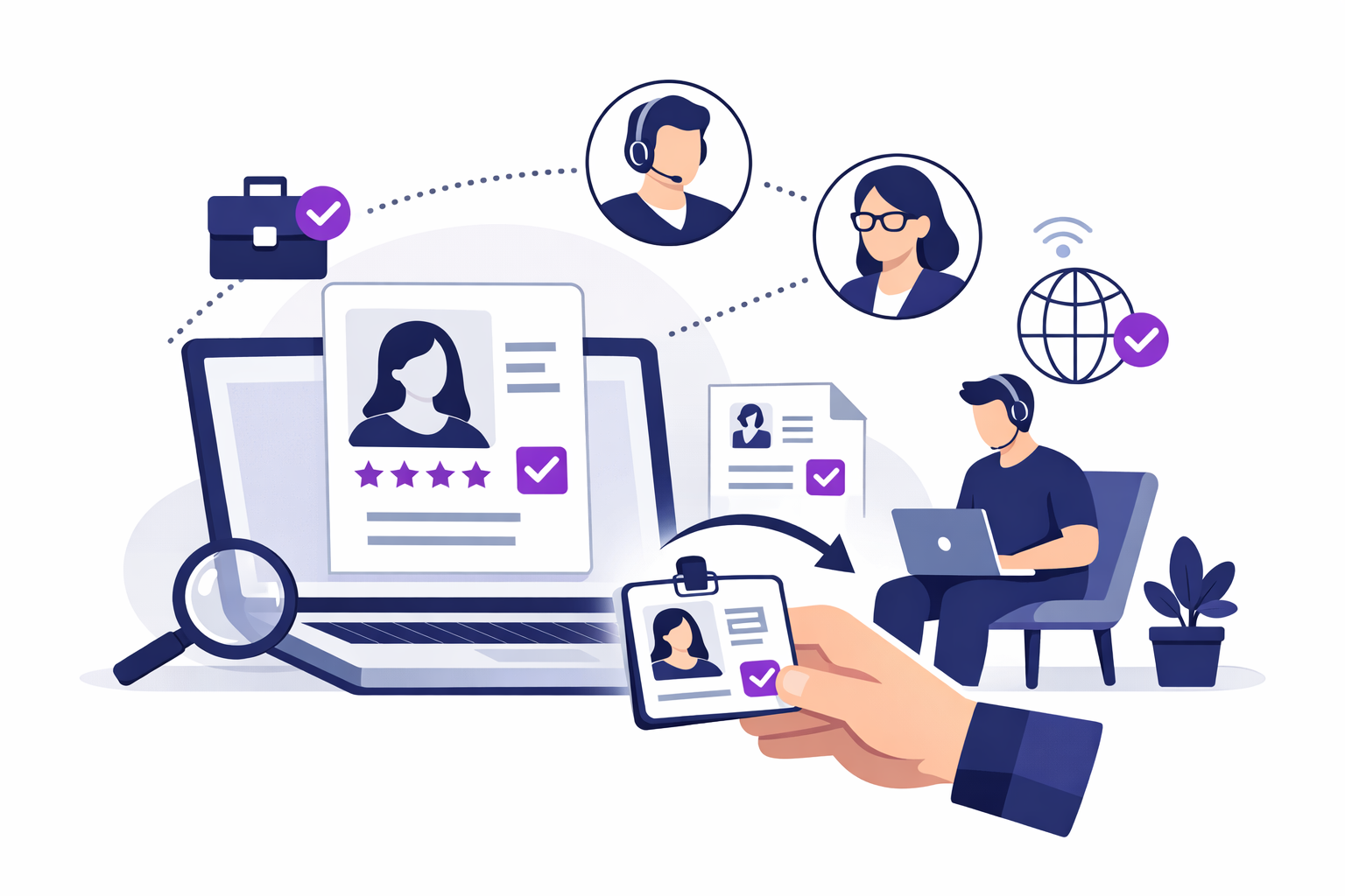 Remote Contingent Workforce Hiring with Direct Sourcing